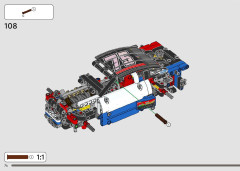 LEGO 42153 instructions page 74 – build guide