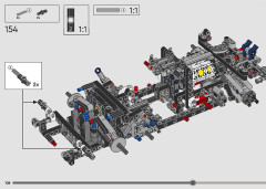 LEGO 42154 instructions page 108 – build guide