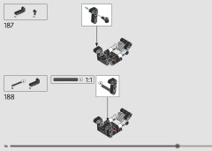 LEGO 42154 instructions page 124 – build guide
