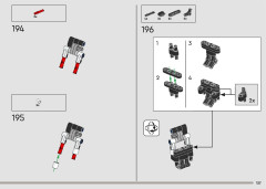 LEGO 42154 instructions page 127 – build guide
