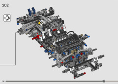 LEGO 42154 instructions page 130 – build guide