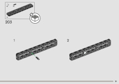LEGO 42154 instructions page 131 – build guide