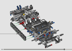 LEGO 42154 instructions page 132 – build guide