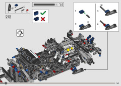 LEGO 42154 instructions page 143 – build guide