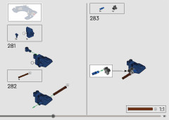 LEGO 42154 instructions page 181 – build guide