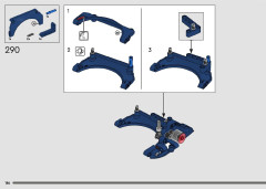 LEGO 42154 instructions page 184 – build guide