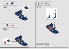 LEGO 42154 instructions page 193 – build guide