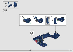 LEGO 42154 instructions page 195 – build guide