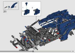 LEGO 42154 instructions page 199 – build guide