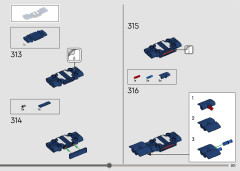 LEGO 42154 instructions page 201 – build guide