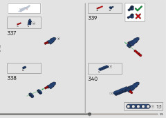 LEGO 42154 instructions page 213 – build guide