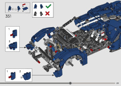 LEGO 42154 instructions page 219 – build guide