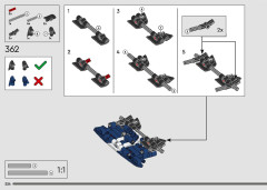 LEGO 42154 instructions page 224 – build guide