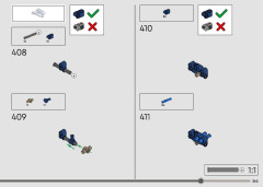 LEGO 42154 instructions page 245 – build guide