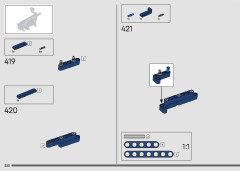 LEGO 42154 instructions page 250 – build guide