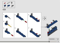LEGO 42154 instructions page 253 – build guide