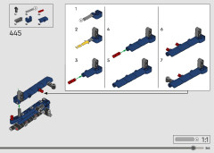 LEGO 42154 instructions page 265 – build guide
