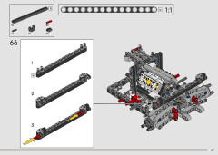 LEGO 42154 instructions page 47 – build guide