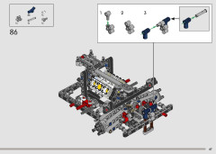 LEGO 42154 instructions page 67 – build guide
