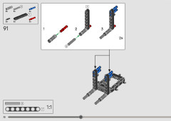 LEGO 42154 instructions page 72 – build guide