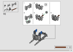 LEGO 42154 instructions page 73 – build guide