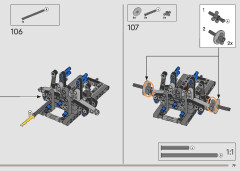 LEGO 42154 instructions page 79 – build guide
