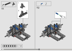 LEGO 42154 instructions page 82 – build guide