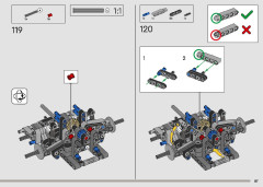 LEGO 42154 instructions page 87 – build guide