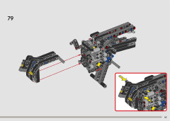 LEGO 42155 instructions page 43 – build guide