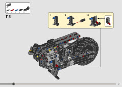 LEGO 42155 instructions page 69 – build guide
