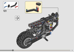 LEGO 42155 instructions page 73 – build guide