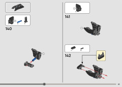 LEGO 42155 instructions page 85 – build guide