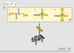 LEGO 42155 instructions page 9 – build guide