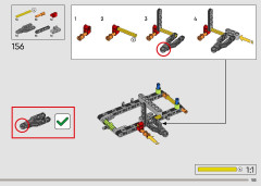 LEGO 42156 instructions page 103 – build guide
