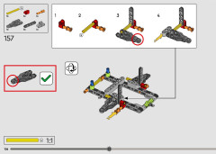 LEGO 42156 instructions page 104 – build guide