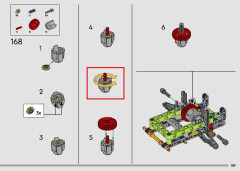 LEGO 42156 instructions page 109 – build guide