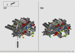LEGO 42156 instructions page 127 – build guide
