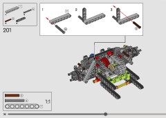 LEGO 42156 instructions page 130 – build guide