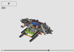 LEGO 42156 instructions page 134 – build guide