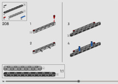 LEGO 42156 instructions page 136 – build guide