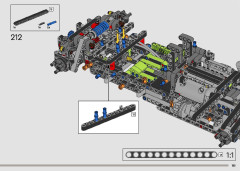 LEGO 42156 instructions page 141 – build guide