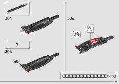 LEGO 42156 instructions page 195 – build guide