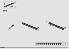 LEGO 42156 instructions page 197 – build guide