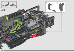 LEGO 42156 instructions page 202 – build guide