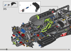 LEGO 42156 instructions page 205 – build guide