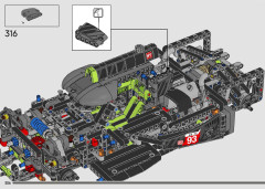 LEGO 42156 instructions page 206 – build guide