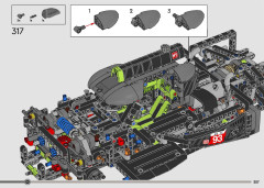 LEGO 42156 instructions page 207 – build guide