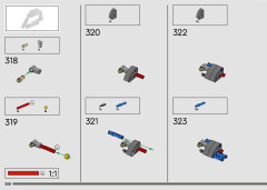 LEGO 42156 instructions page 208 – build guide