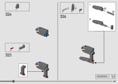 LEGO 42156 instructions page 209 – build guide