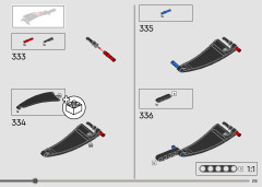 LEGO 42156 instructions page 213 – build guide